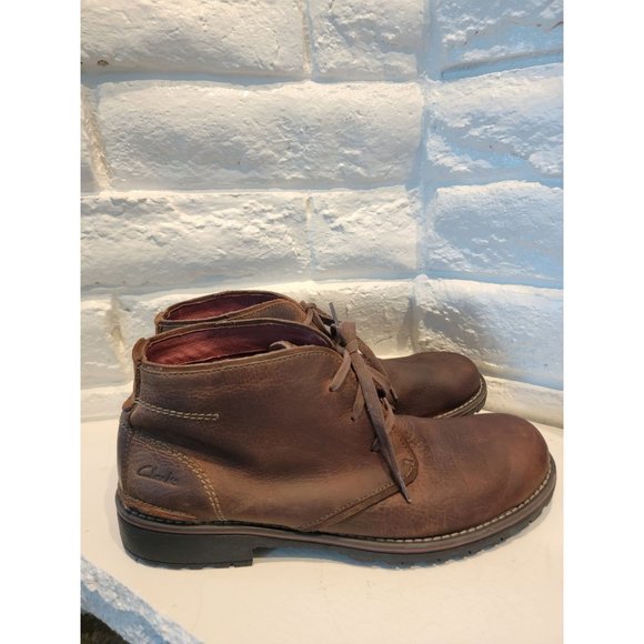 Clarks Leather Mens Roar Chukka Boot 